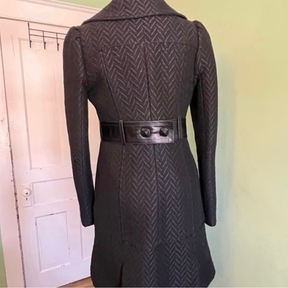 Mackage Retro Tailored Long Wool Jacket - Picture 7 of 15